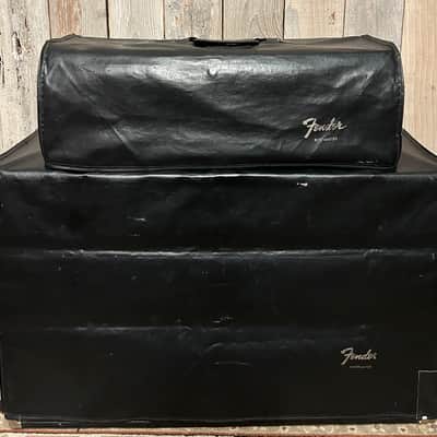 1966 Fender Bandmaster 40-Watt 2-Channel 2x12" Piggyback Guitar Amp , Clean as can be! image 12