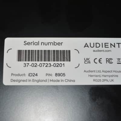 Audient iD24 USB-C Audio Interface 2023 - Present - Black image 4