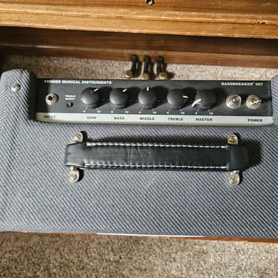 Fender Bassbreaker 007 7-Watt Guitar Amp Head 2016 - 2018 - Gray Tweed image 3
