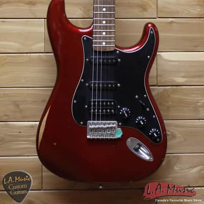 Fender Road Worn Player Strat HSS Rosewood Candy Apple Red Electric Guitar 0131610309 image 3