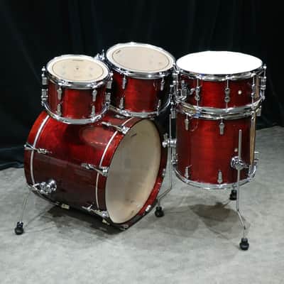 Sonor AQ1 Special Edition Drum Kit 20-10-12-14+14in - Cherry Red image 3