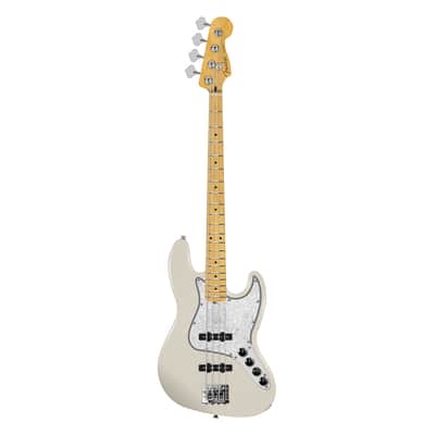 Used Fender Player II Modified Active Jazz Bass - Olympic Pearl w/Maple FB image 2