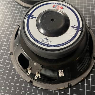 (2) Eminence Legend BP102-8 10" 8ohm for Bass Cabinet [MATCHED PAIR] image 1