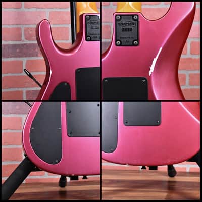 Kramer NightSwan Metallic Muted Pink MIJ 1987-1990 w/ Kramer Gig bag image 16
