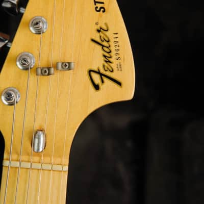 Fender International Series Stratocaster Cathay Black 1981 Vintage Guitar Pre-Owned image 7