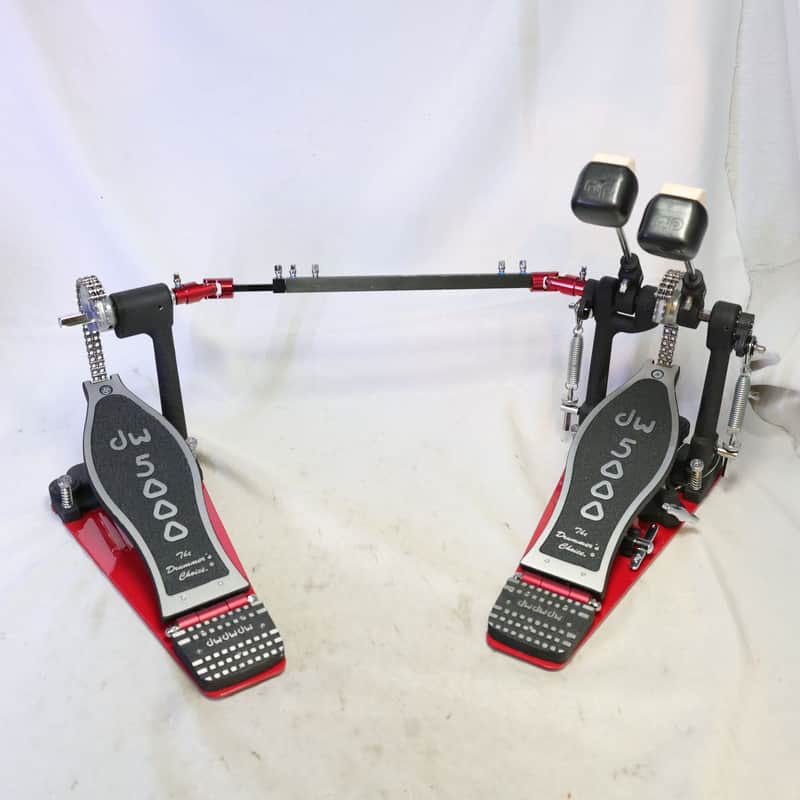 DW DWCP5002TD4 Delta 4 Series TurboDrive Round-Style Twin Pedals with Original Case Included (08/28) image 1