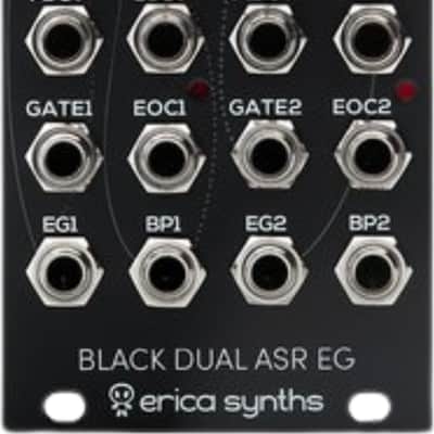 Erica Synths Black Dual ASR EG Looping AD/ASR Envelope Generator Eurorack Synth Module image 1