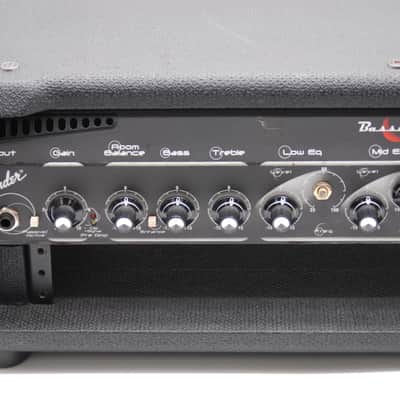 Fender Bassman 400H Bass Amp Head - Black image 3