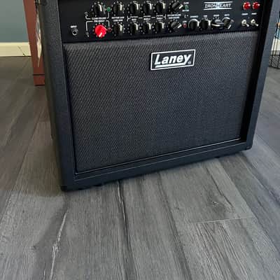 Laney BCC-IRT30-112 Black Country Customs Ironheart 3-Channel 60-Watt 1x12" Guitar Combo 2023 - Present Black image 3