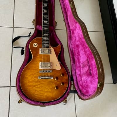 Gibson Les Paul Std. 80 Heritage Elite 1982 - stunning 43 year old crazy Quilted Maple Honey'burst Elite Museum Quality. image 14