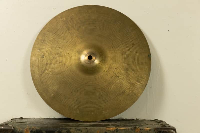 1960s Zildjian A 14" Hi Hat Cymbal 849g image 1