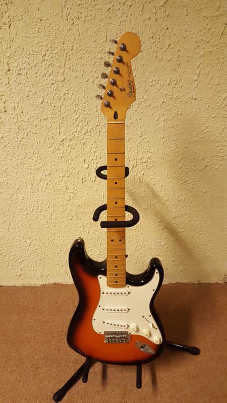 Fender Stratocaster Sunburst 1992 MIM Made in Mexico image 1