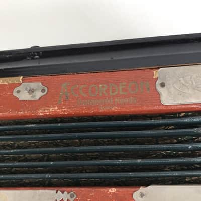 Vintage The Stag Extra Broad Hammered Reeds Accordion Accordion Saxon Germany image 4