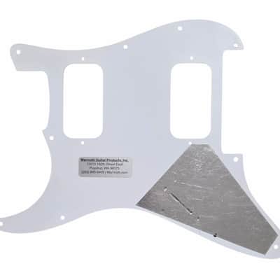 Warmoth Builder's Special Floyd Rose Bridge Cut Stratocaster Pickguard in Blue Shell-Mint Condition (Unused). IMPORTANT: PLEASE READ BUILD SPECS BEFORE PURCHASING image 2