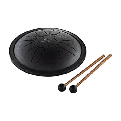 Meinl Sonic Energy Small Steel Tongue Drum, 7 Inch, F Minor, Black image 2