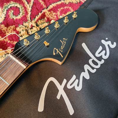 *NEW IN BOX* 2026 Fender Japan Limited Edition Traditional Collection, 60's Jaguar Black Pearl Gold with Matching Headstock, MIJ JD26 image 3