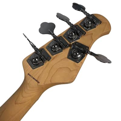 Sterling StingRay 5 SUB Series Left-Handed 5-String Bass Guitar - Sunburst image 19