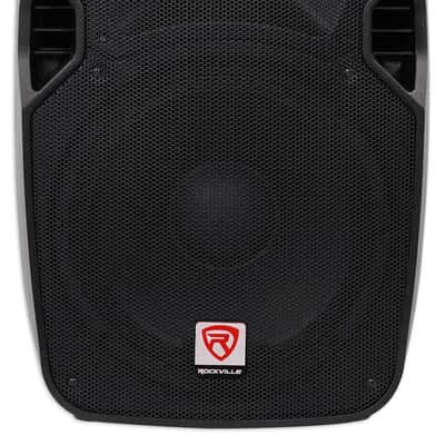 (2) Rockville SPGN124 12" Passive 2400W DJ PA Speakers ABS Lightweight Cabinets image 2
