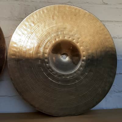 Sabian 13" HH Hand Hammered Fusion Hi-Hat Cymbals (Pair) 1992 - 2015 - Natural image 9