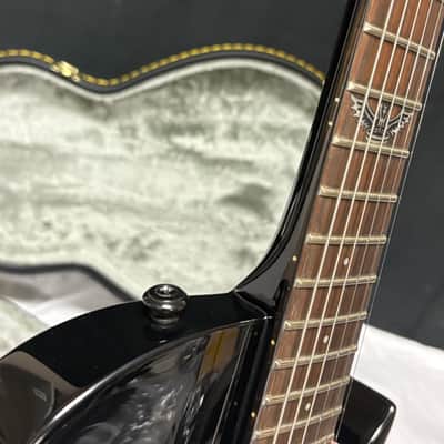 Washburn PXL100B Parallaxe 6-string electric GUITAR w/ Case - Black Gloss - Discontinued image 9