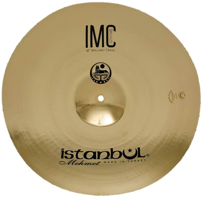 Istanbul Mehmet 18" IMC Bronze Crash Cymbal image 2