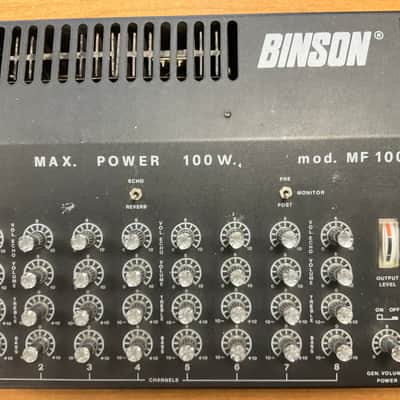 Binson MF 100 mixer 8 ch. vintage image 2