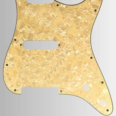 Musikraft Stratocaster body 2024 - Olympic White Nitro with vintage checking image 14