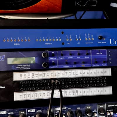 Dave Smith Instruments Poly Evolver Rackmount 4-Voice Polyphonic Synthesizer 2004 - 2011 - Blue image 3
