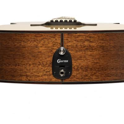 Crafter WF G-MAHO CE Anniversary MAHO Series Grand Auditorium Cutaway Solid Spruce Top Mahogany Neck 6-String Acoustic-Electric Guitar w/Gig Bag image 7
