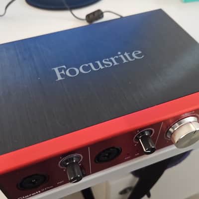 Focusrite Clarett 2Pre Thunderbolt Audio Interface 2010s - Red image 2