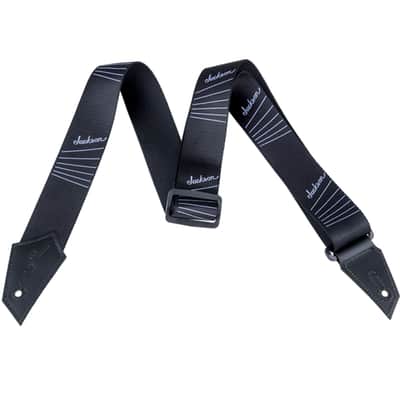 Jackson Strap with String Pattern Black and White image 1