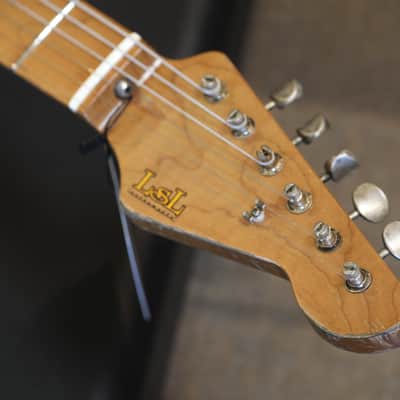 2026 LsL Instruments Saticoy Electric Guitar Metallic Pink on Sunburst Relic + OHSC image 12