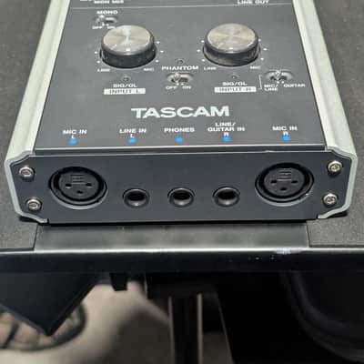 TASCAM US-122 MKII USB Audio Interface 2010s - Black image 1