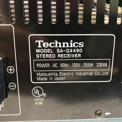 Technics SA-GX490 Receiver HiFi Stereo 5.1 Channel Home Audio Phono AM/FM Tuner image 6
