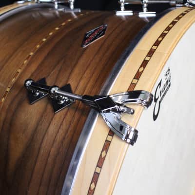 Craviotto 4 Pc Solid Shell Walnut Drum Kit - 20/12/14/5.5x14 (Pre-Owned) image 9