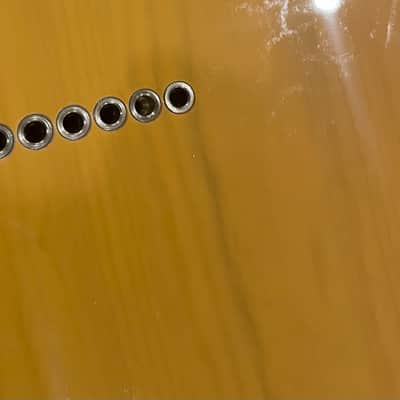 Guitar Mill Nitro Refinish - Fender American Vintage II 1951 Telecaster Body - Ash - Black image 12