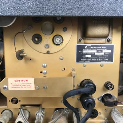 Vintage Crown 714 / RPA Reel to Reel Tape Recorder / Tube Mic Preamp Pair image 11