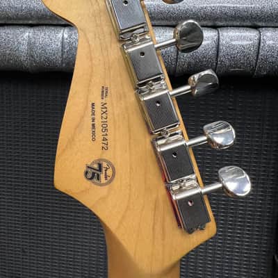 Fender Stratocaster 75th anniversary 2021/22 - crimson transparent red image 11