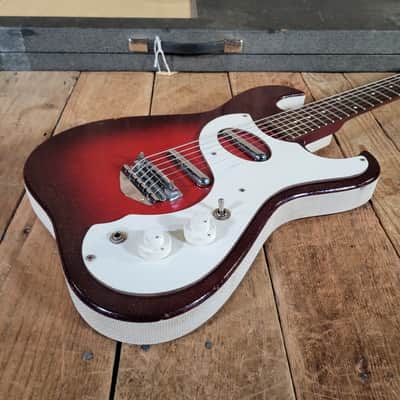 Silvertone Model 1457 With Tremolo Model Amp In Case - 1964 image 9