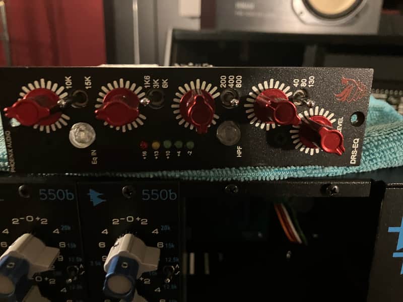 Phoenix Audio DRS-EQ 500 Series Equalizer Module 2010s - Black image 1