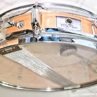 C.G. CONN PICCOLO SNARE DRUM  80's - NAT MAP - FREE SHIP TO C-USA! image 3