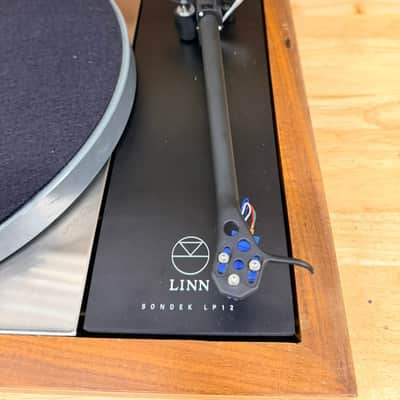Early-production Linn LP12, serial #001203, professionally upgraded over its life with later Linn components, currently fitted with Lingo 4 power supply and Rega RB330 tonearm image 3