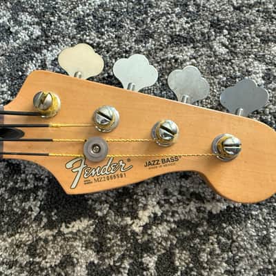 Fender Standard Jazz Bass 2002 MIM Agave Blue Rosewood FB 4-String Bass Guitar image 8