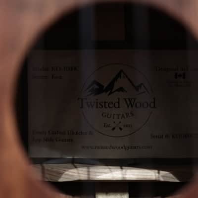 Twisted Wood KO 1000C - Solid Koa image 6