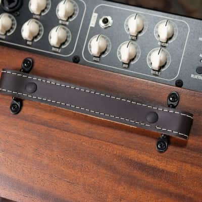 Taylor Circa 74, 2-Channel Acoustic/Vocal Amplifier with Mahogany Amp Stand - Factory Used image 15