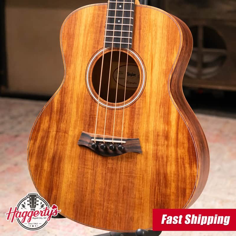 Taylor GS Mini-e Koa Acoustic/Electric Bass with Gig Bag image 1