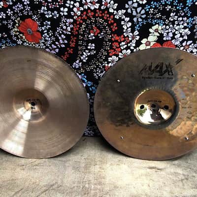 SABIAN AAX 13” Fusion Hi Hat usato. image 3