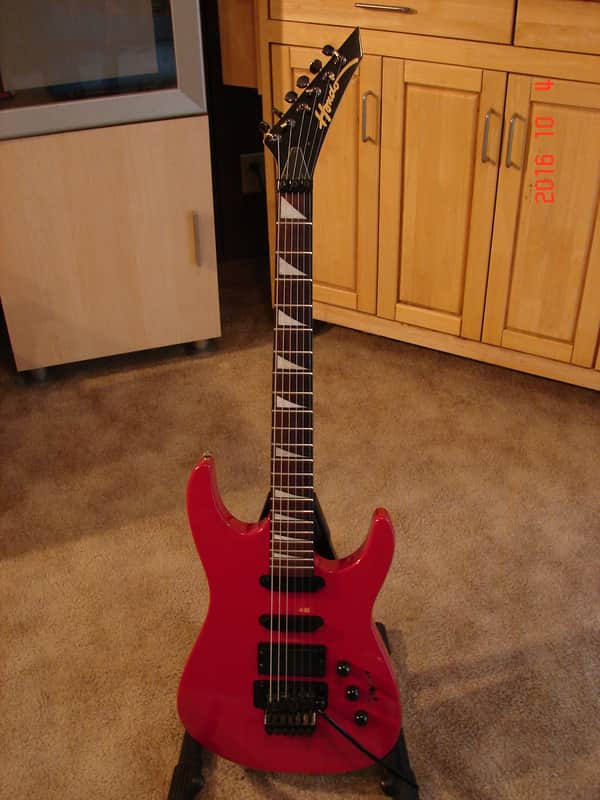 Vintage Hondo Jackson Inspired Superstrat Shredder Electric Guitar image 1