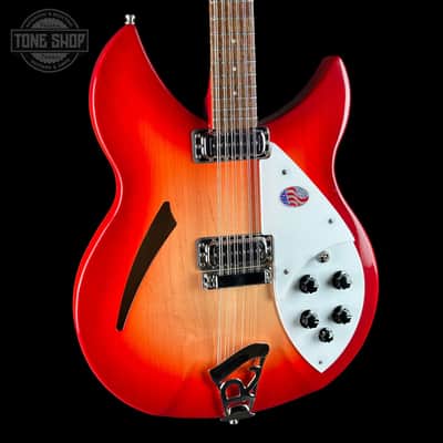 Rickenbacker 330/12 12-String Semi-Hollow Fireglo w/case 2614721 image 4