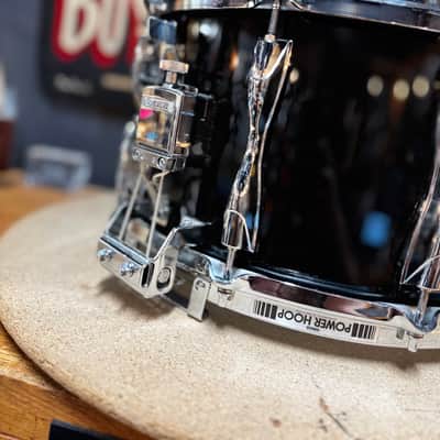Yamaha Recording Custom 14x8" Snare Drum 1982 - 1991 - Black image 4